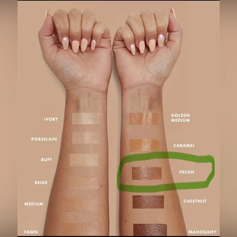 Laura Geller Filter First Luminous Foundation Pecan- full size NIB
